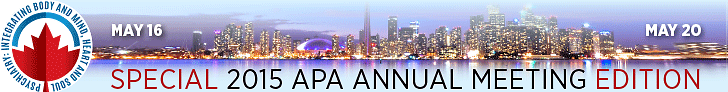 2015 APA's Annual Meeting Special Edition